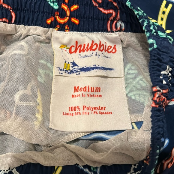 Chubbies Neon Signs Swim Trunks Size Medium - Picture 3 of 4